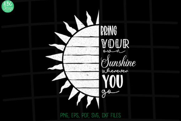Bring Your Own Sunshine, Inspiring PNG: A Designer’s Take on Real Branding Use