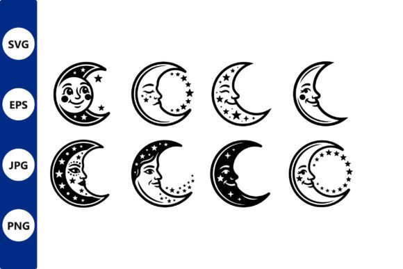 Moon Face Line Art Set: A Brand Designer’s Review for Marketing & Visual Content